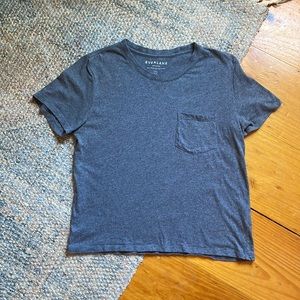 EVERLANE box cut cotton pocket tee